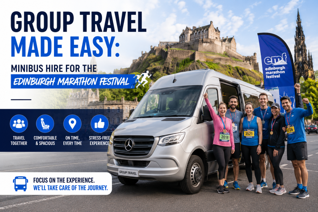 Minibus Hire for the Edinburgh Marathon Festival
