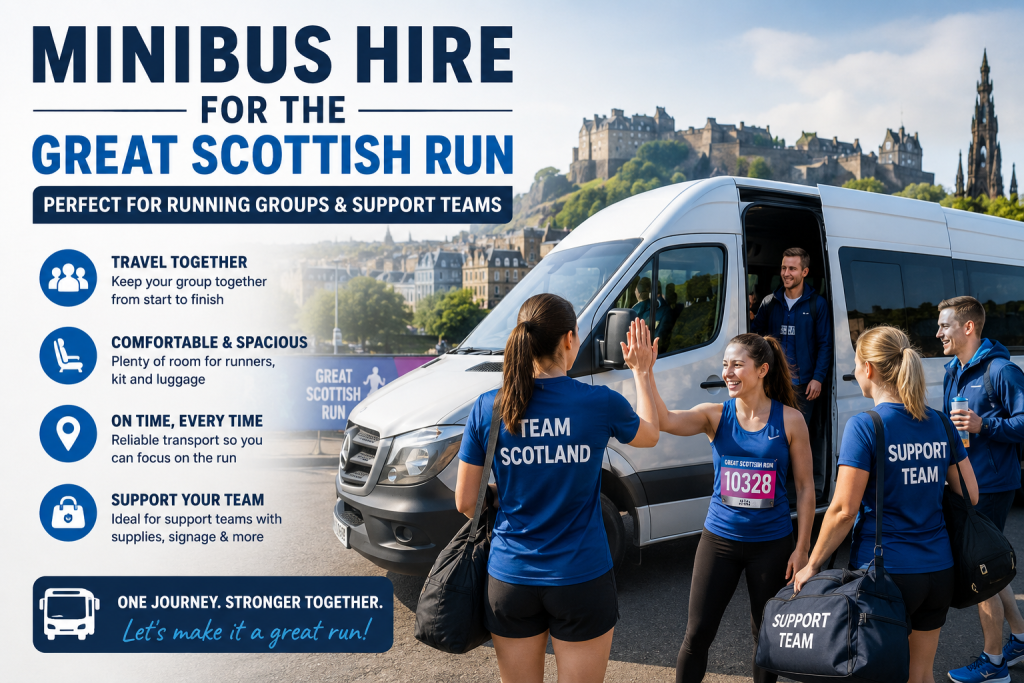 Minibus Hire for the Great Scottish Run